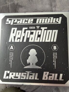 Space Molly Refraction Crystal Ball Wall Art - Black & White. Super cool! Heavy